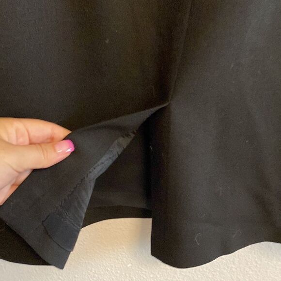Woolmark- black wool pencil skirt- Size 16 - Picture 3 of 5